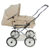 Designer Kombi 2in1 - zum Sportwagen umbaubar mit wechselbarer Blickrichtung - Stoff Beige