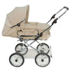 Designer Kombi 2in1 - zum Sportwagen umbaubar mit wechselbarer Blickrichtung - Stoff Beige