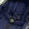 Designer Sportwagen mit wechselbarer Blickrichtung und Liegefunktion - Stoff Marineblau