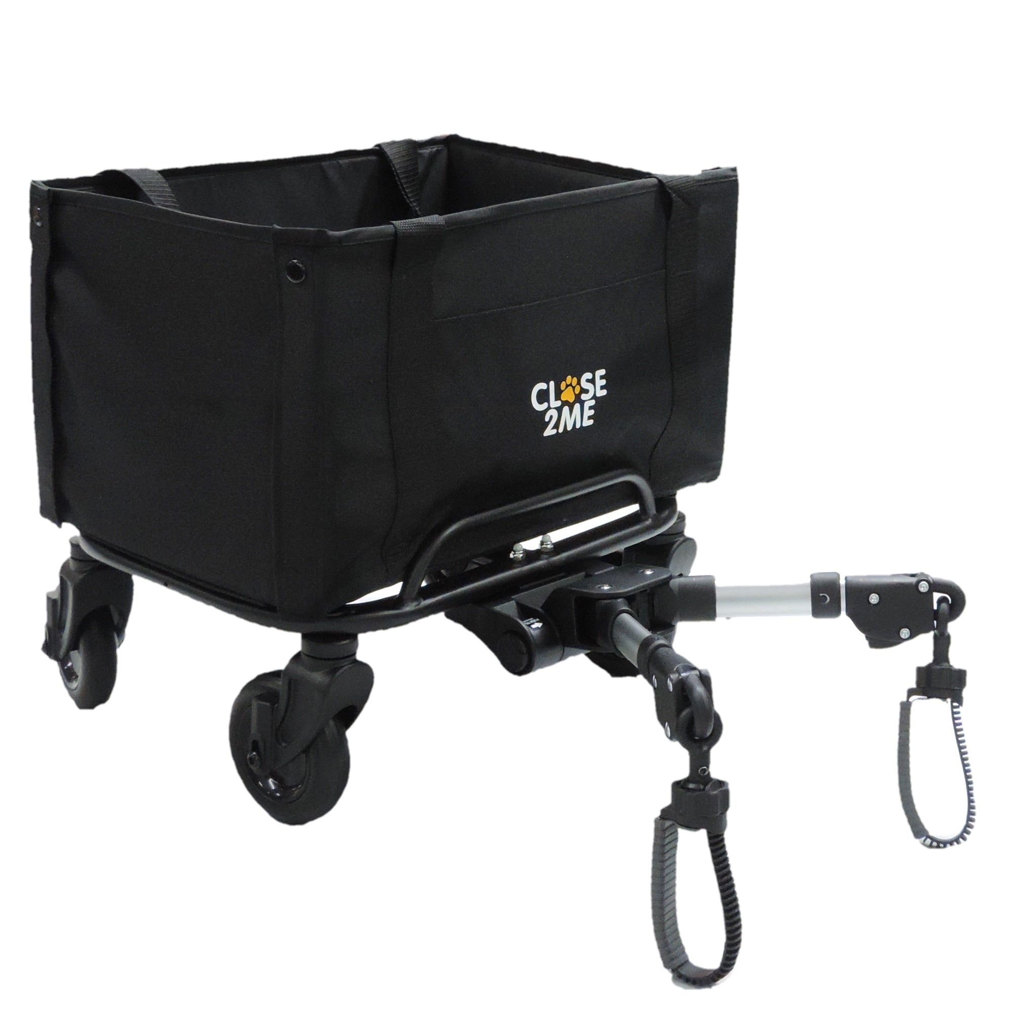Close2Me PetRider Kinderwagenanhänger für Haustiere - optional mit Lastenbox für Einkäufe