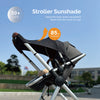Elastisches universal Sonnensegel, Sonnenschutz UV50+ für Kinderwagen und Buggys