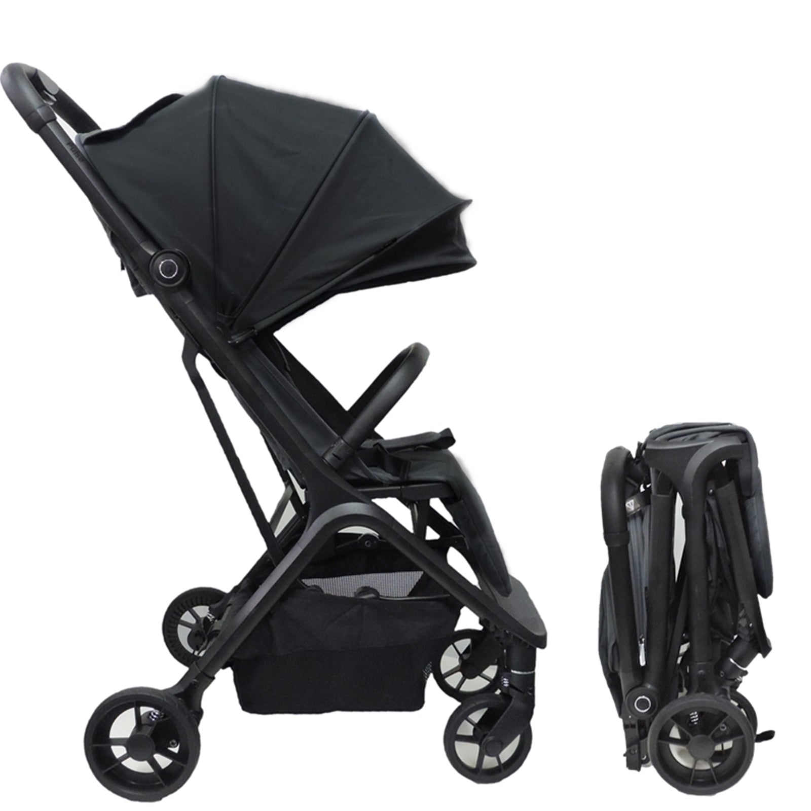 Titaniumbaby Buggy PULSE - von 0-4 Jahren (max 22 kg) - Schwarz