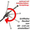 Senator Weidenkorb Kinderwagen, Korb Natur - Stoff Rot