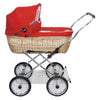 Senator Weidenkorb Kinderwagen, Korb Natur - Stoff Rot