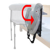 RETOURE-RÜCKLÄUFER: Close2Me BABY-Beistellbett - für hohe Polster und Boxspringbett-Matratzen mit 22-26 cm Höhe