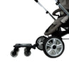 Eichhorn Cozy B Rider mit Sitz und Lenkrad - Geschwisterboard für Kinderwagen und Buggys ohne Klappbremse