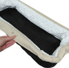 Feste Luxus-Tragetasche, inklusive Matratze - Stoff Beige