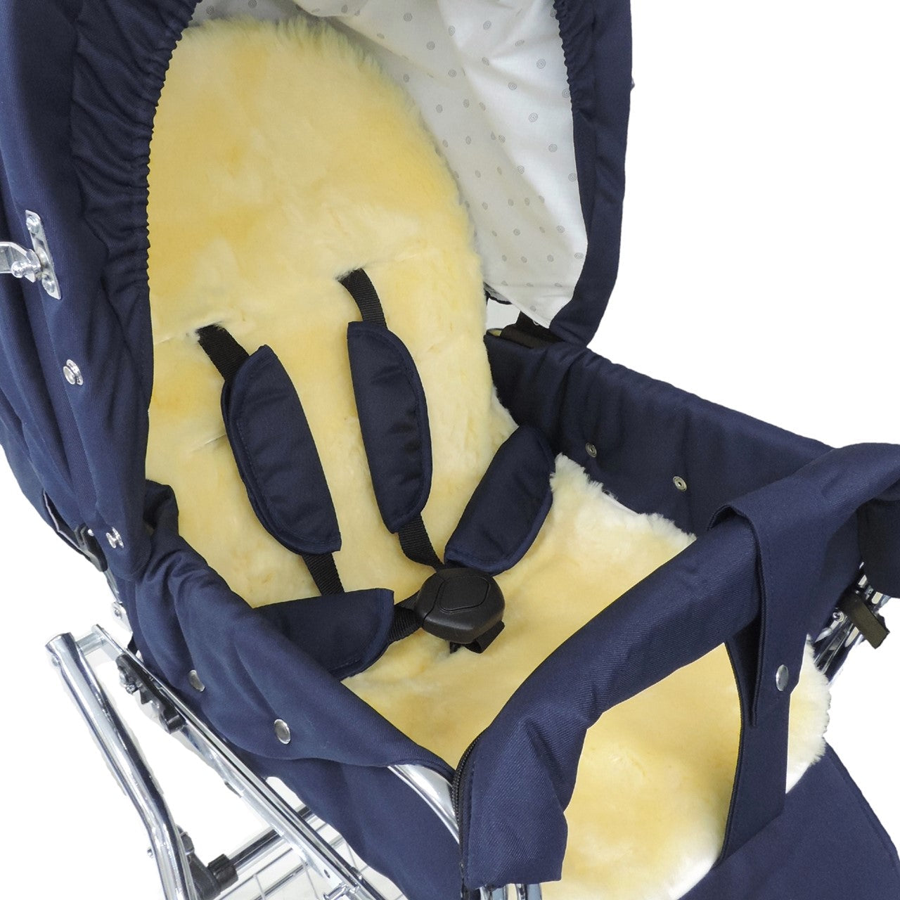 ALTABEBE Lammfellauflage, universal passend für Kinderwagen, Buggys, Tragetaschen u.v.m.