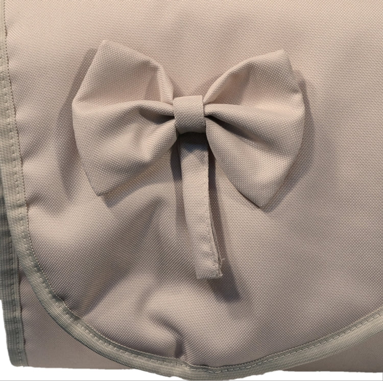 Wickeltasche mit integrierter Wickelunterlage - Stoff Beige