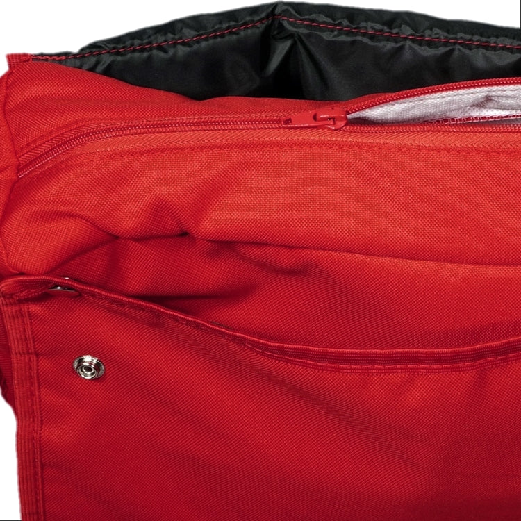 Wickeltasche mit integrierter Wickelunterlage - Stoff Rot